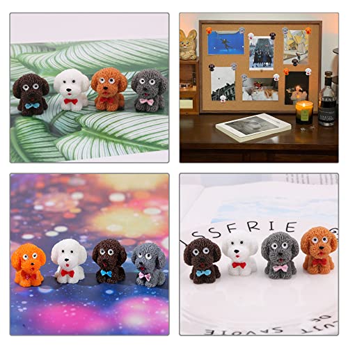 Decorative Push Pin, 3D Puppy Shaped Thumbtack Resin Drawing Pin For Bulletin Board, Map, Cork Board, Walls, School, Office (16 Pcs) #TOP5