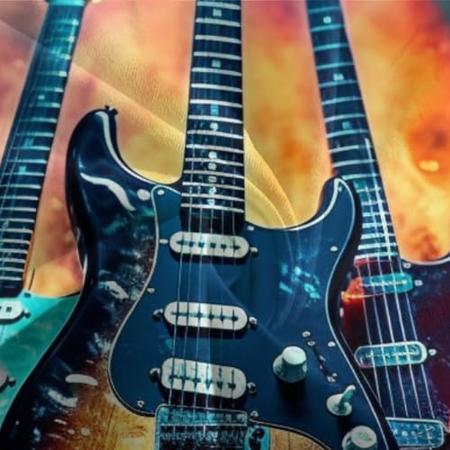 Housse de couette guitare, le cadeau idéal pour parure de lit d'un musicien - 7