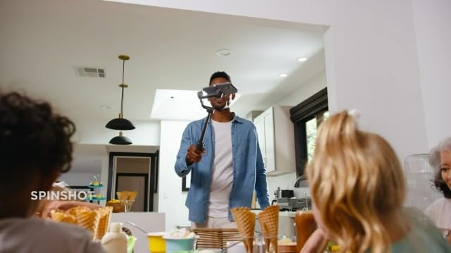 Bild 6 - DJI Osmo Mobile 6, 3-Achsen-Handy-Gimbal, Objektverfolgung, integrierter Verlängerungsstab, tragbar und faltbar, Android- & iPhone-Gimbal, Vlogging-Stabilisator, YouTube TikTok Video, Platinum Grau