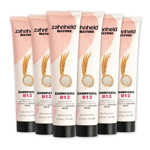 Zahnheld Nature Vitamin B12 Zahnpasta ohne Fluorid & Mikroplastik, vegan – Ansicht 1