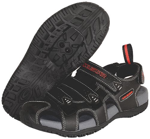 Exustar E-SS503 Bike Sandal, Black, 47/48 Euro or 12.5-13.5 ...
