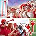 Teyva Daily Red 21 Pcs Cheer Team Spirit Game Day 2026 Stadium Events Items Bulk 9