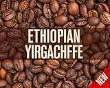Ethiopian Yirgacheffe Misty Valley Natural Processed Coffee Beans (Unroasted Green Beans, 5 Pounds Whole Beans)