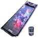 Foxelli Sleeping Pad - Comfortable & Compact Self Inflating Sleeping Mat with Pillow, Lightweight, Moisture-Proof Camping Pad, Perfect for Hiking & Backpacking