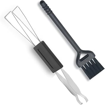 SZSL Dual Purpose Key Top Pulling Tool Mechanical Keyboard 2 in 1 Key Cap Key Switch Extractor Keyboard Removal Dust Gap Brush Keyboard Maintenance Tool