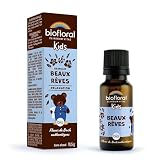 BIOFLORAL KIDS - Beaux Rêves - BIO - 470 Granules - Relaxation - Fleurs de Bach Authentiques - Sans Alcool
