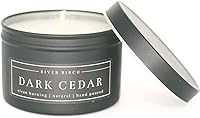 Vista 37 de River Birch Candles - Vela perfumada de almendra + miel, velas de soja de alta calidad, totalmente naturales, no tóxicas, vela de viaje de lata