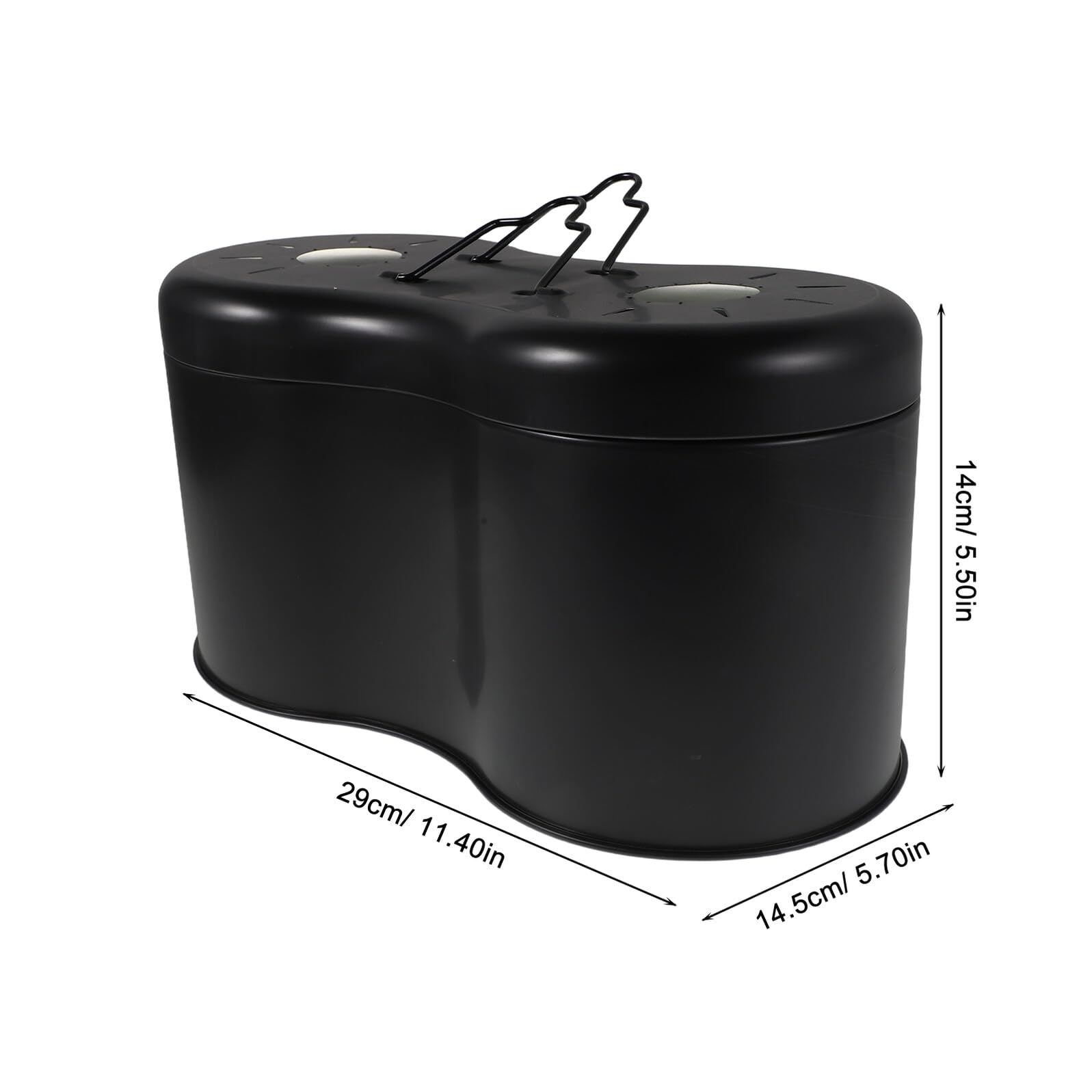 VICASKY Lampada Doppia per Rettili Doppio Tubo e Paralume Riflettente, Supporto per Lampade Uvb e Riscaldamento, Gancio Integrato per Terrari in Vetro, Adatta a Serpenti e Lucertole