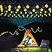 Produktbild Geemoo Solar Lichterkette Aussen, 9M 60 LED Kristall Kugeln Warmweiß Lichterkette Außen Solar, 8 Modi Wasserdicht Outdoor Lichterkette Solar für Garten, Terrasse, Party, Balkon Deko