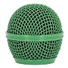 Mesh Grille Replacement For SM58S Microphones, Dent Resistant, Windscreen Foam, Hardened Steel, Fits Multiple Models, Stainless Steel Material, Protects Microphone Components, #5