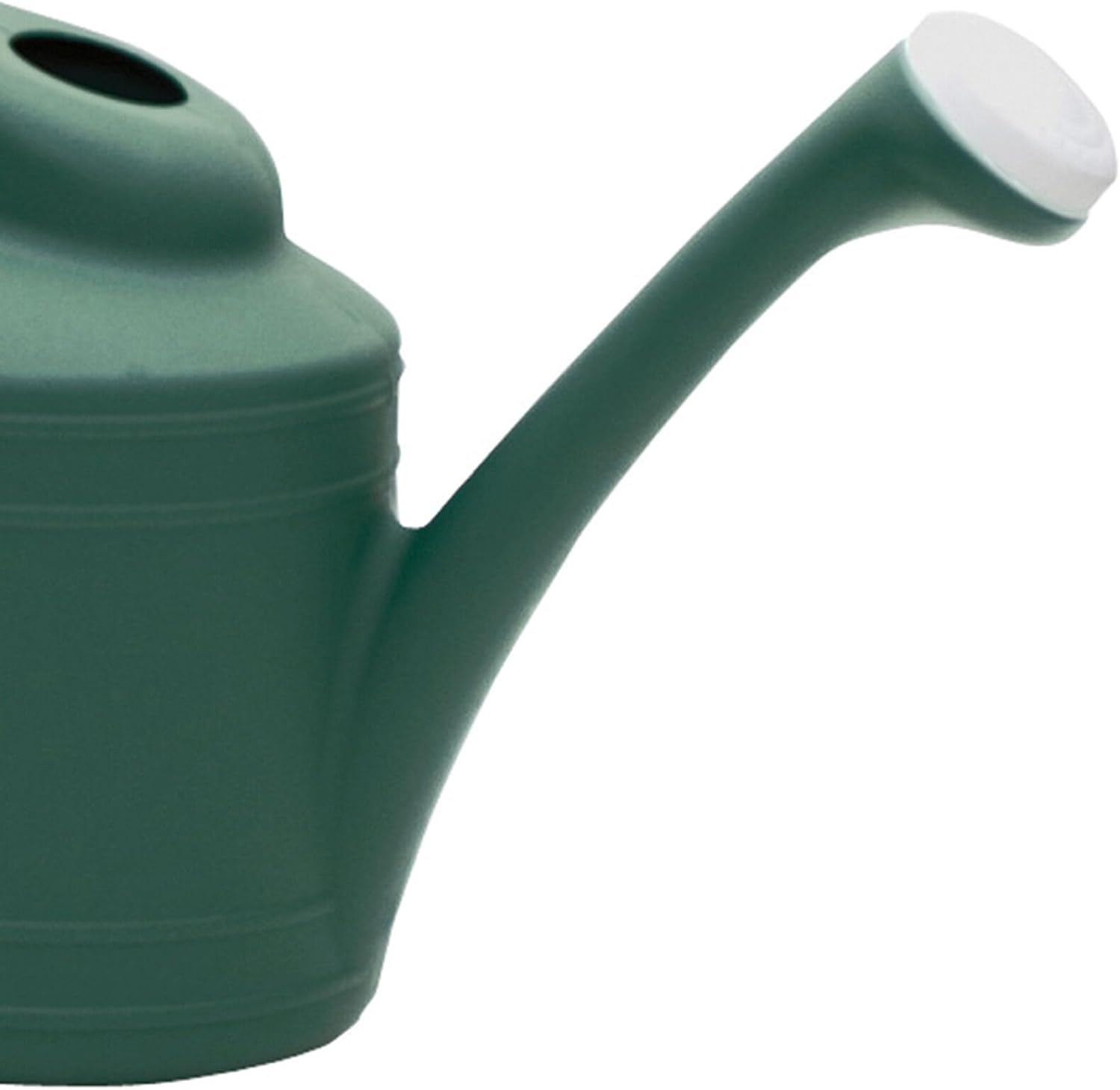 2-Gallon Rainfall Plant Watering Can with Comfort Grip Handle, Green