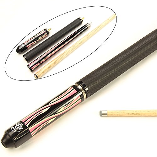 Jonny 8 Ball Pink 4pc Adjustable Cue + Switch