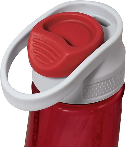 Miniatura 5 de Kurgo Gourd (TM) Botella de agua para perros de viaje y dispensador de agua para perros, color rojo granero