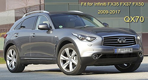 Speedlong 4Pcs Car Mud Flaps Splash Guard Fender Mudguard Compatible With Infiniti Fx35 Fx37 Fx50 Qx70 2009-2017 #TOP1