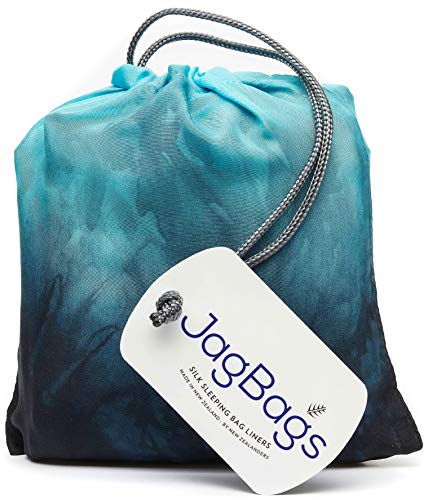 JagBag Deluxe Pure Silk Sleeping Bag Liner (Midnight)