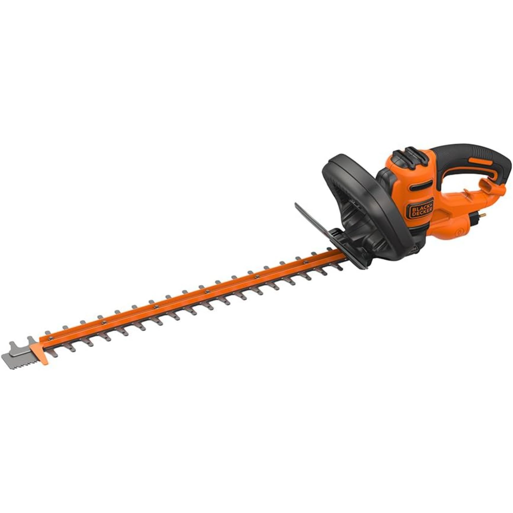 Black & Decker 500W 55cm Electric Hedge Trimmer with Saw Blade 230V BEHTS401