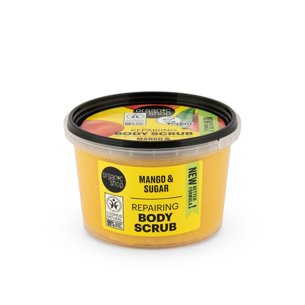 250ml Body Scrub Repairing Mango & Sugar