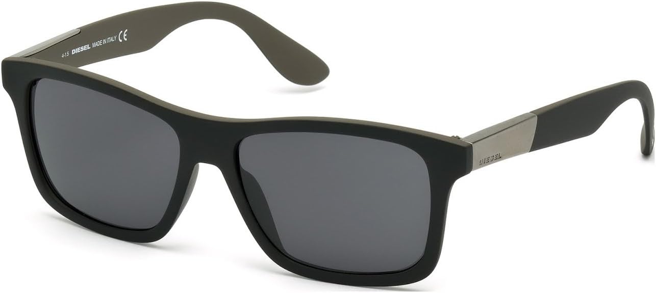 Diesel - Injected Sunglasses Black One Size Men