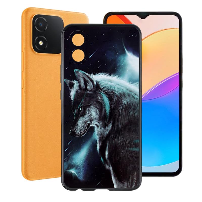 Custodia per Honor X5 Plus (6.56) Cover, Black Protettivo Sottile