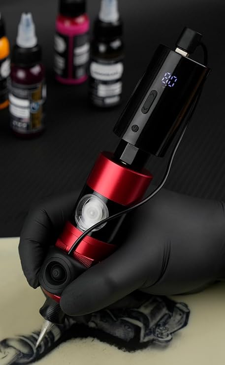 DGT D-T1 RCA input Rotary Tattoo Machine (Purple)