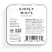 SIMPLY Mints | Peppermint Breath Mints | Pack of One (30 Pieces Total) | Breath Freshening + Aspartame-Free + Vegan + non-GMO