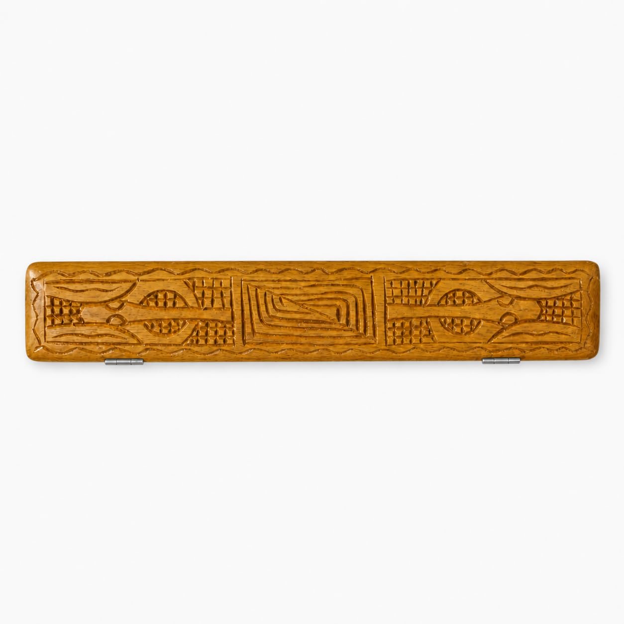 Awalé Artisanal à Trous Larges- Jeu de stratégie Authentique Africain - en Bois d'Iroko et aux graines Naturelles - 2 Joueurs de 15 à 99 Ans - 15 Min