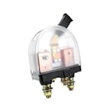 KHGUZ Car Top Post Knife Blade Battery Switch, Heavy Duty 12-36V Master Battery Disconnect Cut Off Switch, Waterproof Automotive Power Shut Off lsolator, Universal for Vehicles