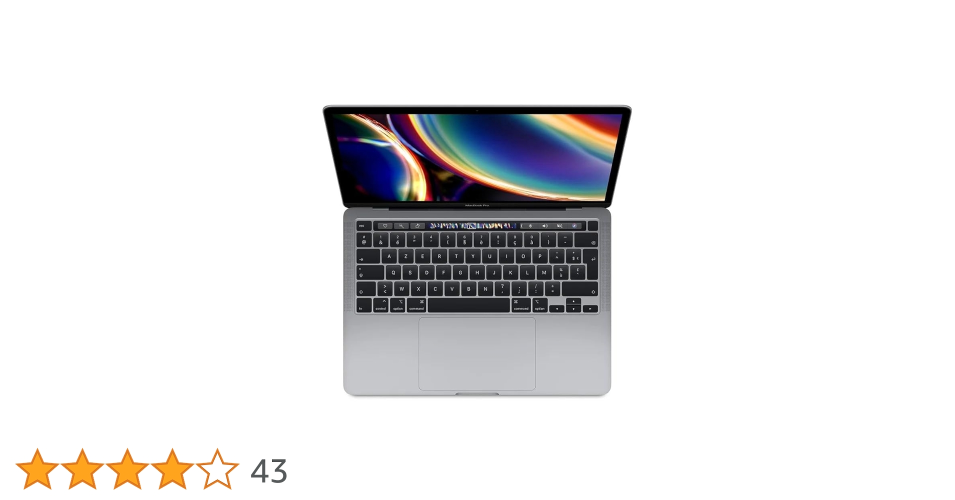 2020 Apple MacBook Pro avec 2.0GHz Intel Core i5 (13-pouces