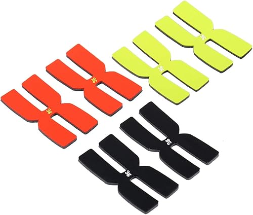Miniatura 7 de Lixada 6 cintas de raqueta de tenis de silicona para raquetas de tenis de 0.11 oz
