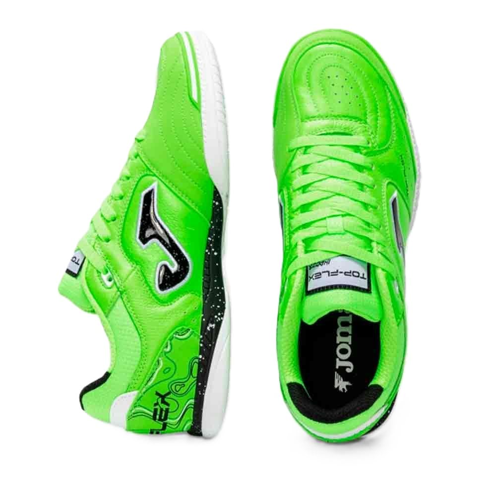 Joma Top Flex 2611 Indoor Flúor Lemon Zapatillas Hombre Fútbol Sala