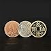 SUMAG Ultimate CSB Deluxe Set Magic Tricks Coin Appear Vanish Transform Magic Magician Close Up Illusions Gimmick Props Mentalism