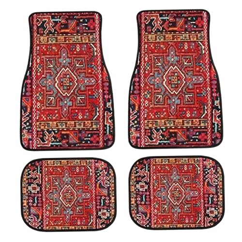 Alfombrillas bohemias de coche para renovar el interior de tu SUV