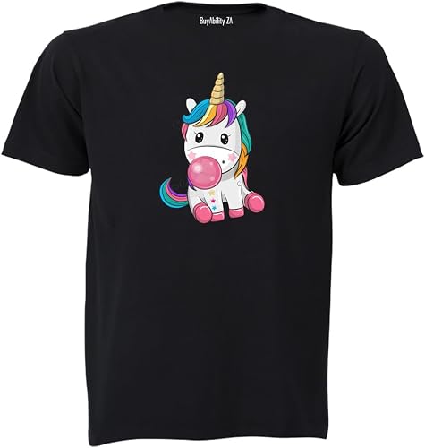 Unisex Bubblegum Unicorn - Kids T-Shirt