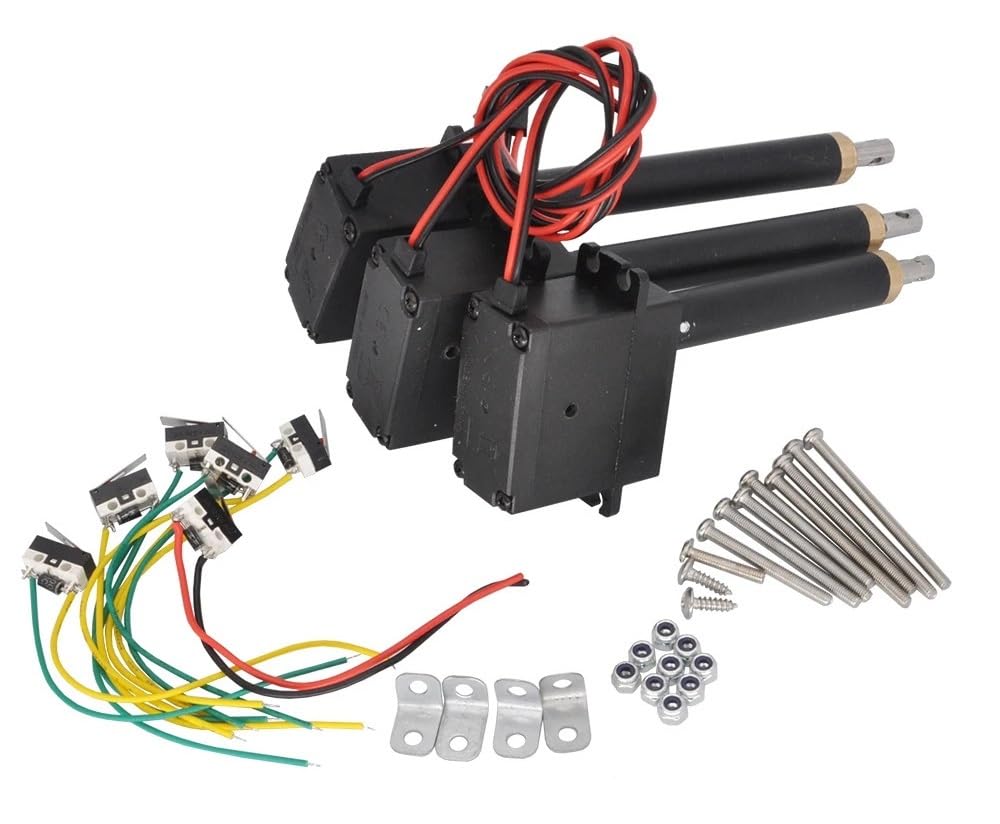 Kit servo E568 E561-003 con varilla metálica para circuitos de radiocontrol 7