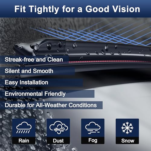 X AUTOHAUX 26"+22" Front Windshield Wiper Blade for BMW 5 Series E39 by X AUTOHAUX - Used condition - Image 3