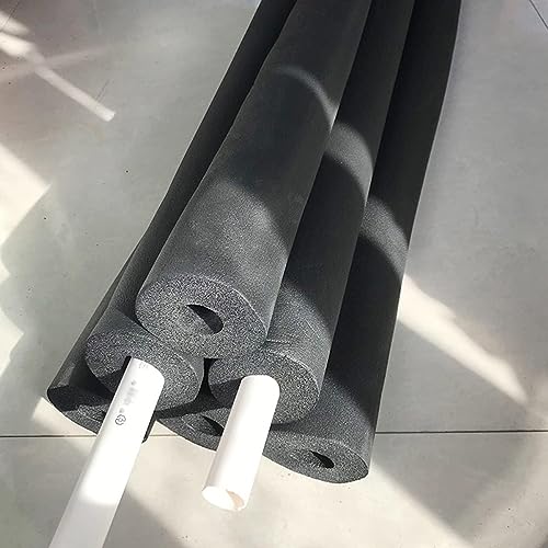 Tubo isolante ignifugo in schiuma a celle chiuse, diametro interno 22 mm x spessore 9 mm x lunghezza 1,8 m tubo in gomma per isolamento di tubi industriali e edili, 6-60 mm