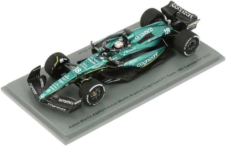 1:43rd Aston Martin F1 Lance Stroll Canada GP 2023