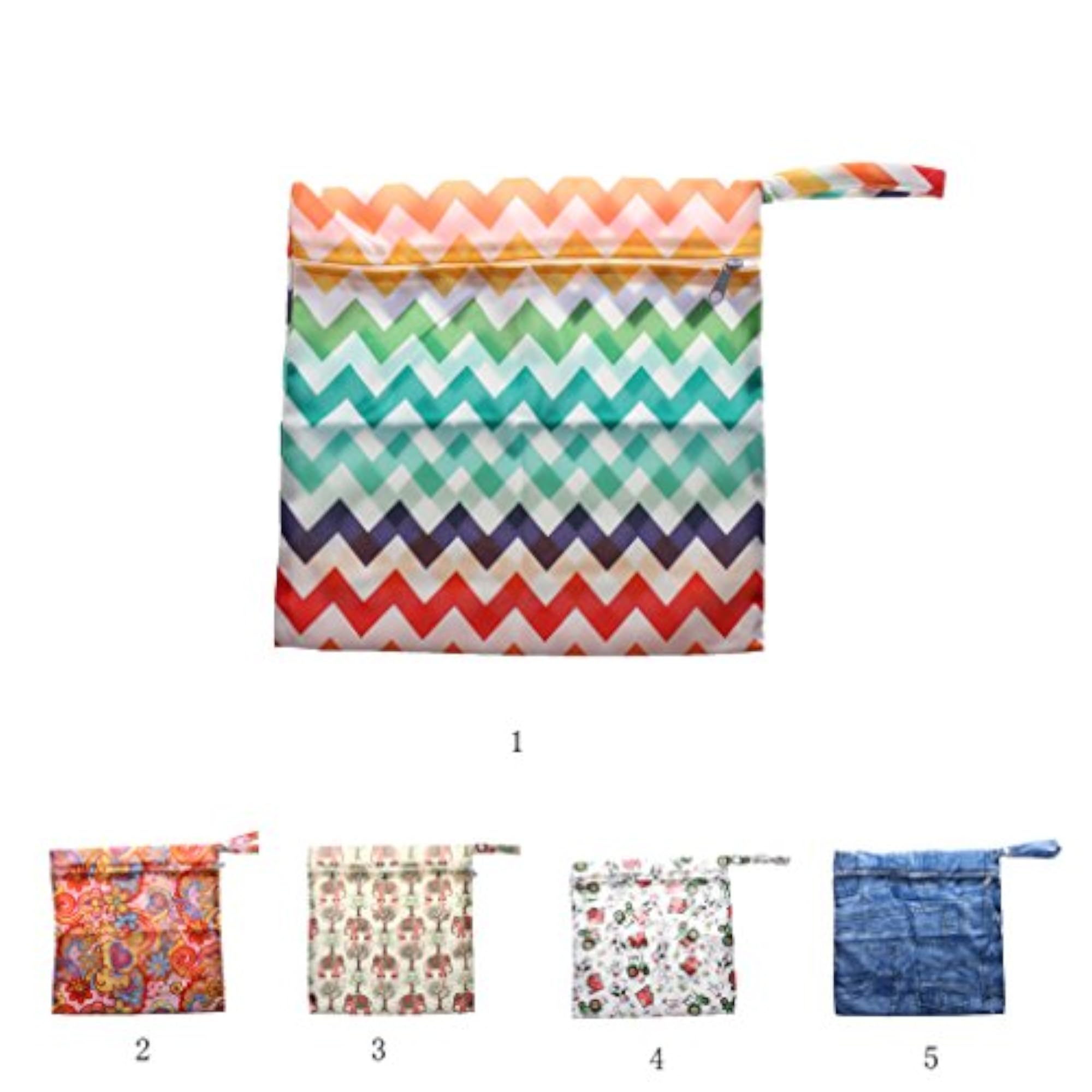 Baby Nappy Waterproof Reusable Wet Dry Cloth Diaper Bag