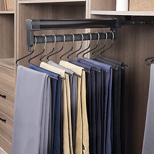 Chariot à roulettes pour pantalons extensible et peu encombrant