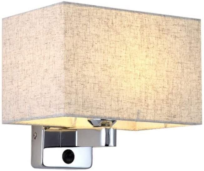 Aplique de pared retro industrial E27 para iluminación decorativa de salón y dormitorio