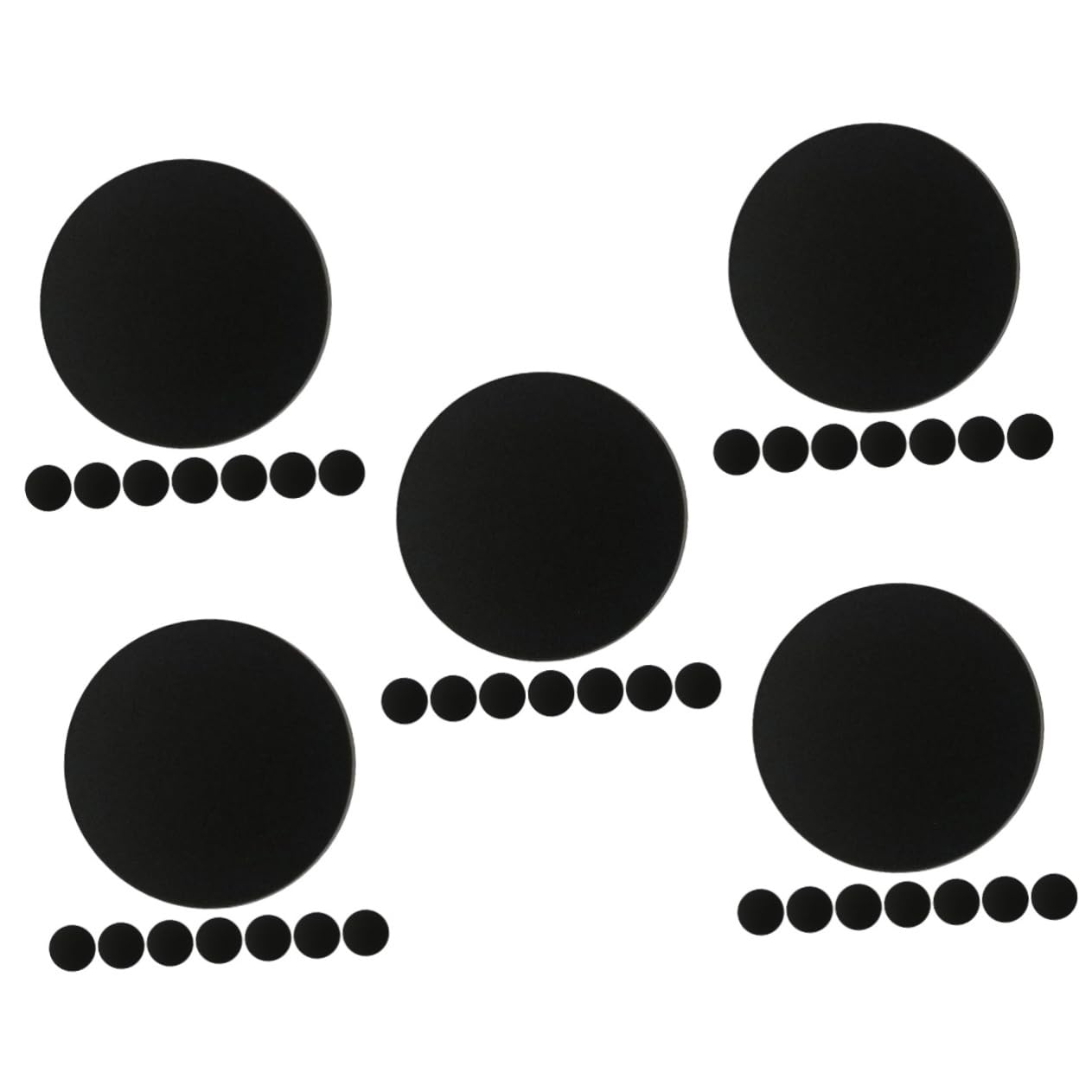 Lurrose 40stücke Mandala Zeichentafeln Runde Malpappe Für Mandala Dot Painting Vielseitig Einsetzbar Für Wasserfarben Für Kreative Kunstprojekte