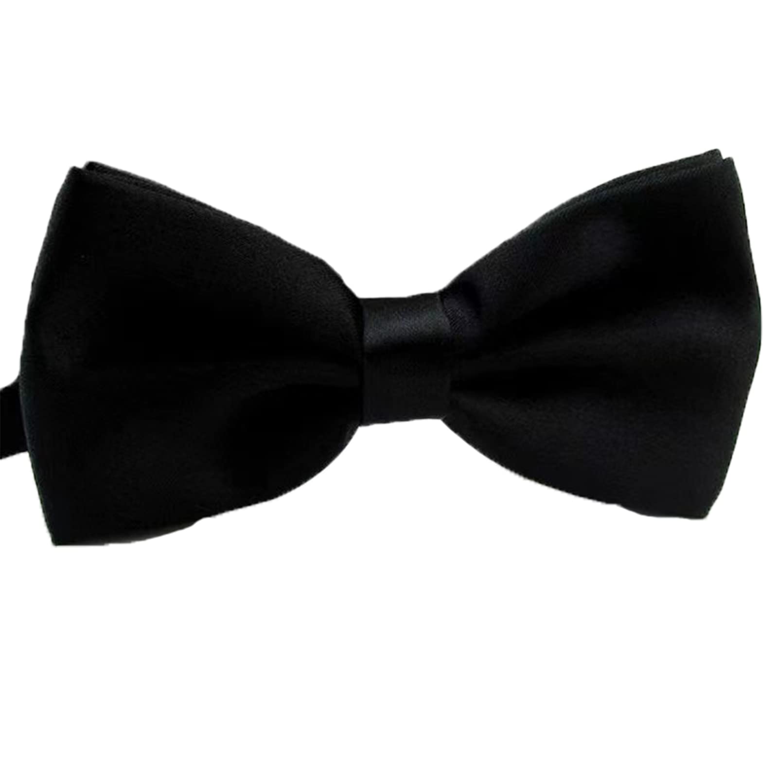 SURVODJASURVODJA Men Bow Tie Adjustable Length Wedding Male Fashion Boys Satin Bowties
