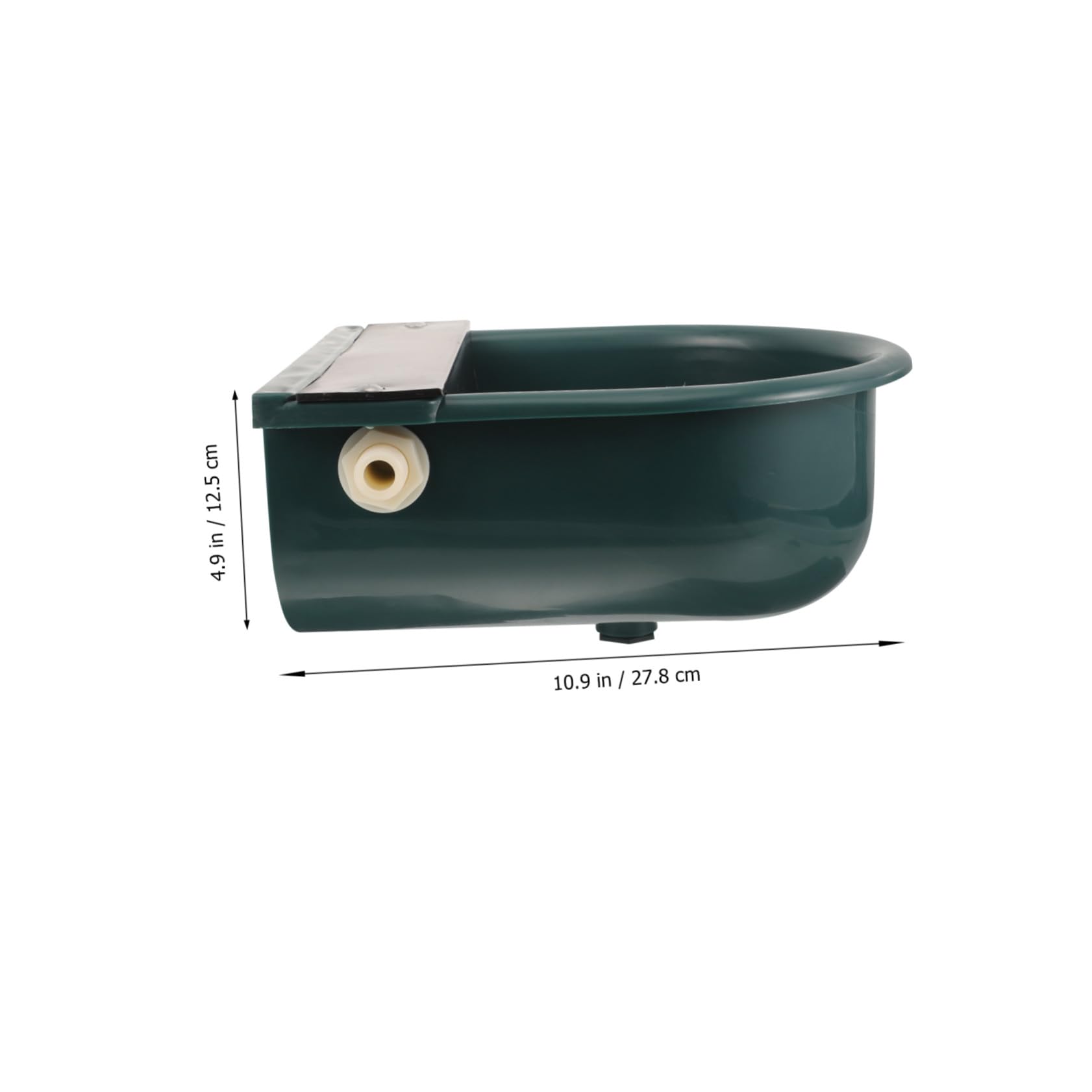 Levemolo Ciotola Abbeveratoio Automatica per Bovini e Ovini con Galleggiante Regolatore Capacità per Bestiame come Mucche Pecore e Maiali Facile da Usare e