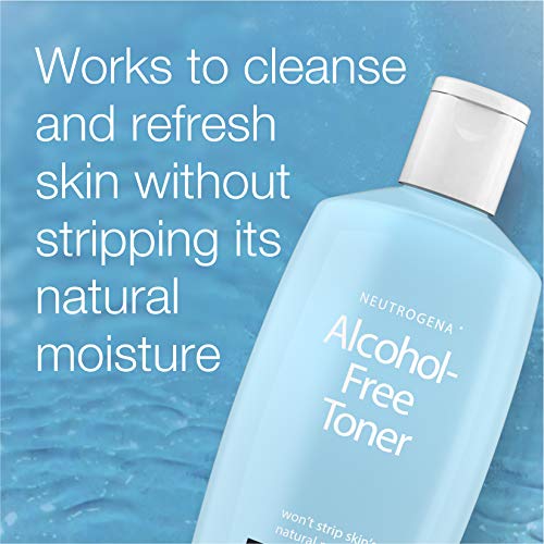 Neutrogena Oil- And Alcohol-Free Facial Toner, Hypoallergenic Skin-Purifying Face Toner To Cleanse, Recondition And Purify Skin, Non-Comedogenic, Quick-Absorbing, 8.5 Fl. Oz #TOP4