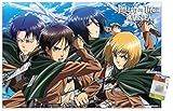 Attack on Titan - Swords Wall Poster with Push Pins