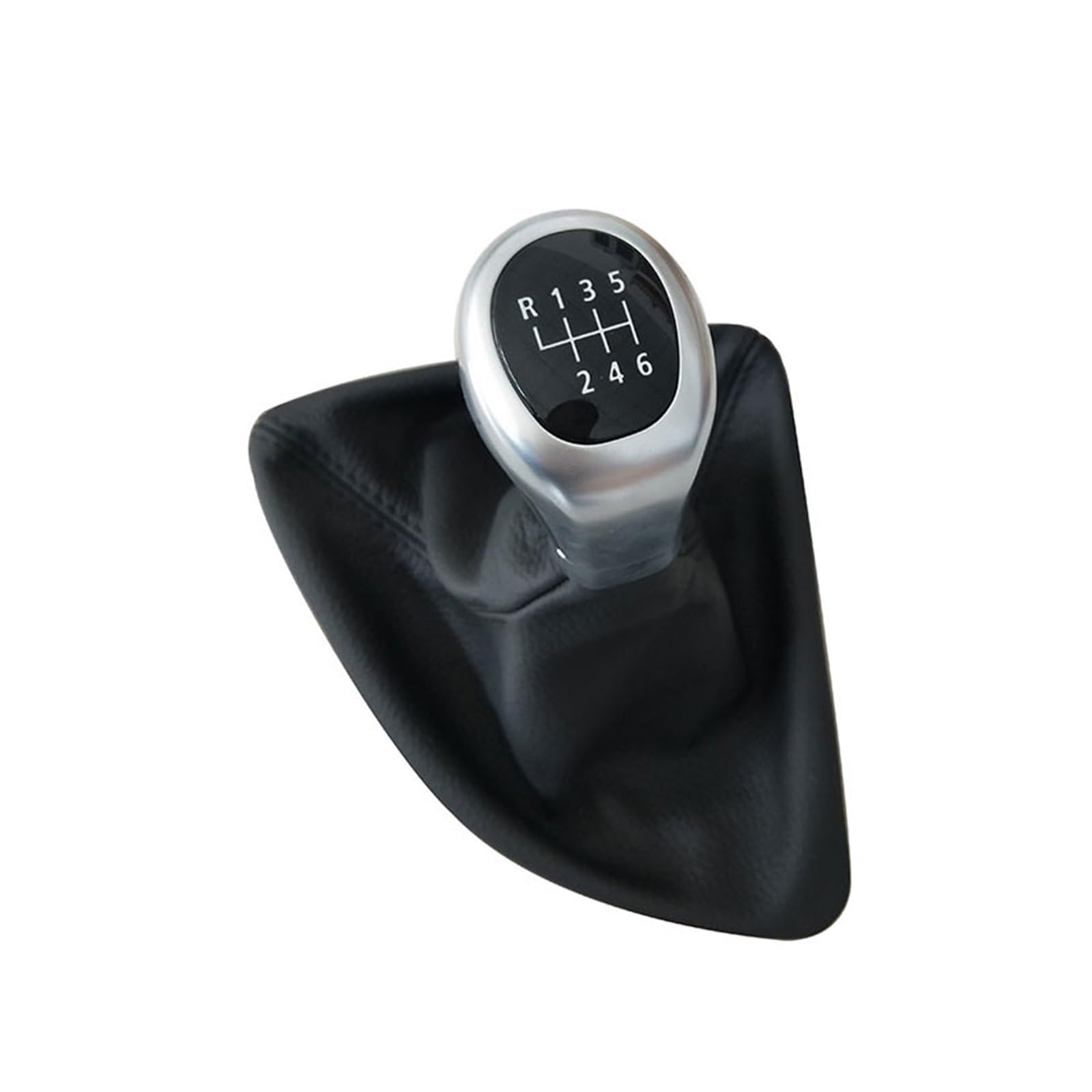 Lozopmtmld E87 Chrome 6Speed Sporty Gear Knob For Bmw 1 Series E81 E82 E87 E88 E90 E91 E92 E93