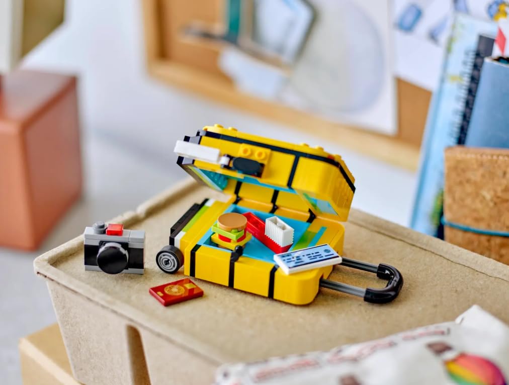 Lego 40817 Iconic Sarı Bavul