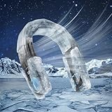 首掛け扇風機 冷却プレート 冷感扇風機 首掛けクーラー ネックファン ネッククーラー 携帯扇風機