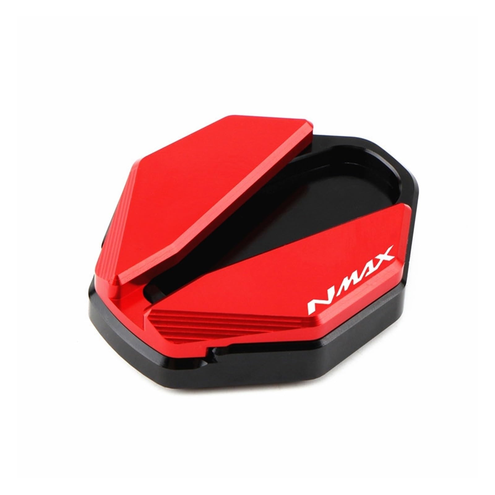 Béquille latérale moto CNC NMAX 155 rallonge de plaque premium en alu usiné