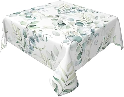 Vista 159 de AEIOAE Mantel cuadrado para el día de San Valentín de 60 x 60 pulgadas, mantel de corazones de amor, mantel de San Valentín, tela de poliéster